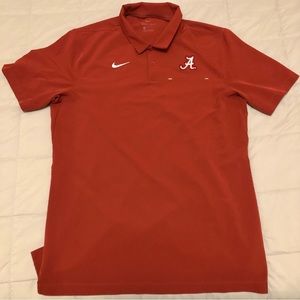 Men's Nike Alabama Crimson Tide Polo - Crimson, Medium